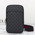 Gucci Small GG Crossbody Bag 822073 Black
